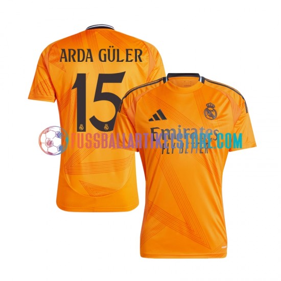 Real Madrid Auswärtsausrüstung Arda Guler 15 2024-2025 Herren Trikot S/S