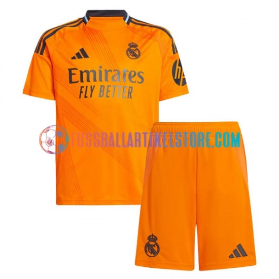 Real Madrid Auswärtsausrüstung 2024-2025 Kinder Set(Trikot und Hose) S/S