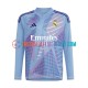 Real Madrid Heimausrüstung Torwart 2024-2025 Herren Trikot Blau L/S