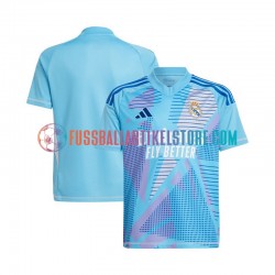 Real Madrid Heimausrüstung Torwart 2024-2025 Herren Trikot Blau S/S
