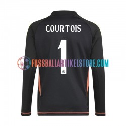 Real Madrid Auswärtsausrüstung Torwart Thibaut Courtois 1 2024-2025 Herren Trikot S/S