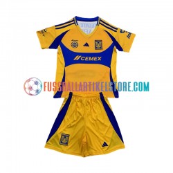 UANL Tigres Heimausrüstung 2024-2025 Kinder Set(Trikot und Hose) S/S
