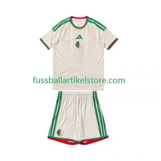 Algerien Heimausrüstung 2026 Kinder Set(Trikot und Hose) S/S