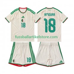 Algerien Heimausrüstung Mohamed Amoura 18 2026 Kinder Set(Trikot und Hose) S/S