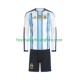 Argentinien Heimausrüstung World Cup 2026 Kinder Set(Trikot und Hose) L/S