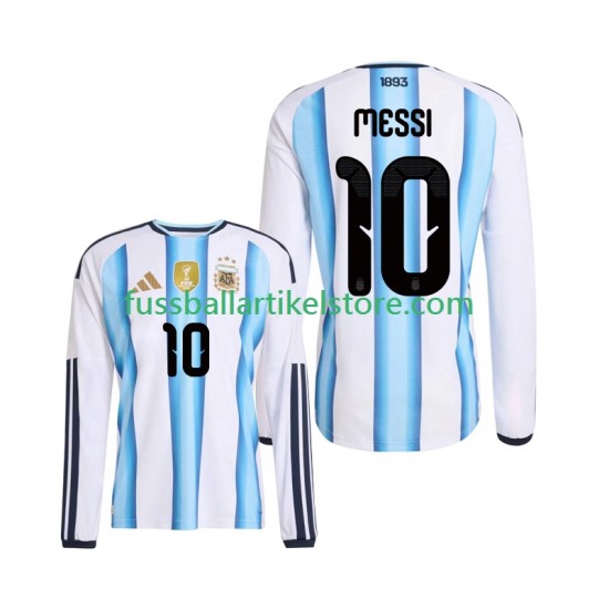 Argentinien Heimausrüstung Lionel Messi 10 World Cup 2026 Herren Trikot L/S