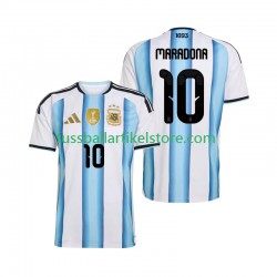 Argentinien Heimausrüstung Maradona 10 World Cup 2026 Herren Trikot S/S