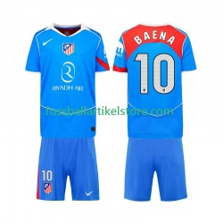 Atlético Madrid Ausweichausrüstung Alex Baena 10 2025-2026 Kinder Set(Trikot und Hose) S/S