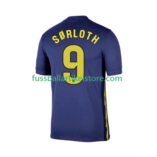 Atlético Madrid Auswärtsausrüstung Alexander Sorloth 9 2025-2026 Herren Trikot S/S