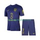 Atlético Madrid Auswärtsausrüstung Antoine Griezmann 7 2025-2026 Kinder Set(Trikot und Hose) S/S
