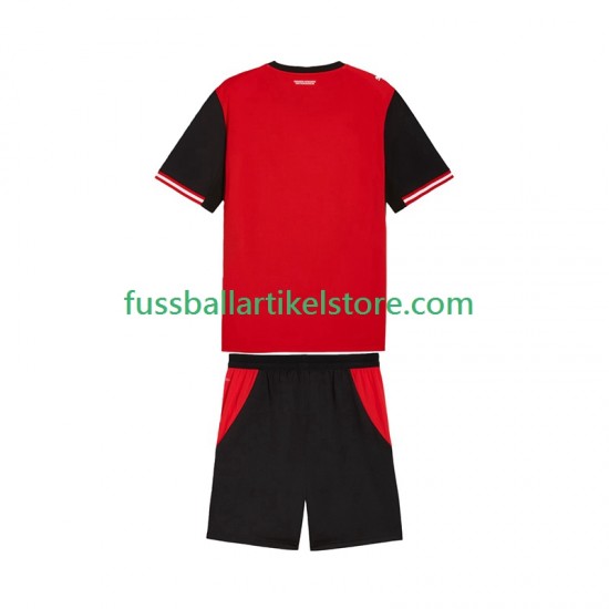 Österreich Heimausrüstung World Cup 2026 Kinder Set(Trikot und Hose) S/S