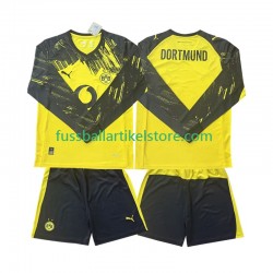 Borussia Dortmund Heimausrüstung 2025-2026 Kinder Set(Trikot und Hose) L/S