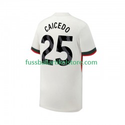 Chelsea Auswärtsausrüstung Moises Caicedo 25 2025-2026 Herren Trikot S/S