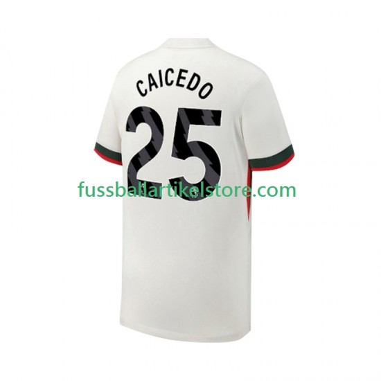 Chelsea Auswärtsausrüstung Moises Caicedo 25 2025-2026 Herren Trikot S/S