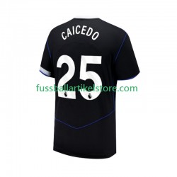 Chelsea Ausweichausrüstung Moises Caicedo 25 2025-2026 Herren Trikot S/S