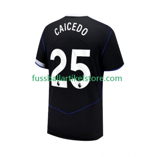 Chelsea Ausweichausrüstung Moises Caicedo 25 2025-2026 Herren Trikot S/S