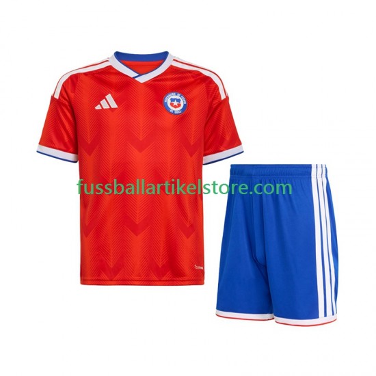 Chile Heimausrüstung 2026 Kinder Set(Trikot und Hose) S/S