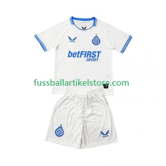 Club Brugge Auswärtsausrüstung 2025-2026 Kinder Set(Trikot und Hose) S/S
