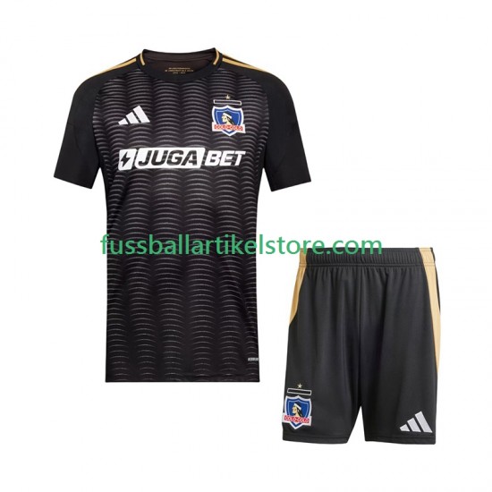 Colo-Colo Auswärtsausrüstung 2025-2026 Kinder Set(Trikot und Hose) S/S