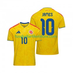 Kolumbien Heimausrüstung James Rodriguez 10 World Cup 2026 Herren Trikot S/S