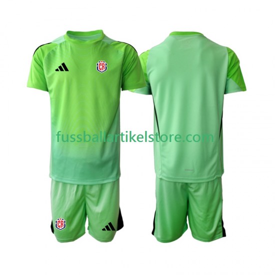 Costa Rica Heimausrüstung Torwart 2025 Kinder Set(Trikot und Hose) S/S