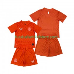 Everton Ausweichausrüstung Torwart 2025-2026 Kinder Set(Trikot und Hose) S/S