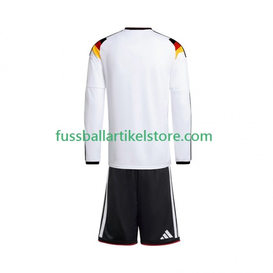 Deutschland Heimausrüstung World Cup 2026 Kinder Set(Trikot und Hose) L/S