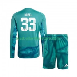 Deutschland Heimausrüstung Torwart Alexander Nubel 33 World Cup 2026 Kinder Set(Trikot und Hose) L/S