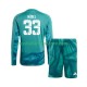 Deutschland Heimausrüstung Torwart Alexander Nubel 33 World Cup 2026 Kinder Set(Trikot und Hose) L/S