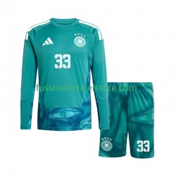 Deutschland Heimausrüstung Torwart Alexander Nubel 33 World Cup 2026 Kinder Set(Trikot und Hose) L/S