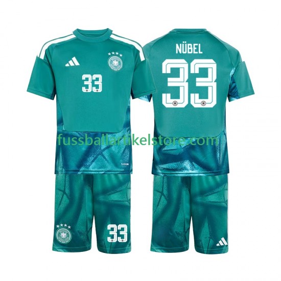 Deutschland Heimausrüstung Torwart Alexander Nubel 33 World Cup 2026 Kinder Set(Trikot und Hose) S/S