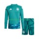 Deutschland Heimausrüstung Torwart World Cup 2026 Kinder Set(Trikot und Hose) L/S