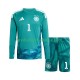 Deutschland Heimausrüstung Torwart Oliver Baumann 1 World Cup 2026 Kinder Set(Trikot und Hose) L/S