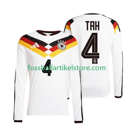 Deutschland Heimausrüstung Jonathan Tah 4 World Cup 2026 Herren Trikot L/S