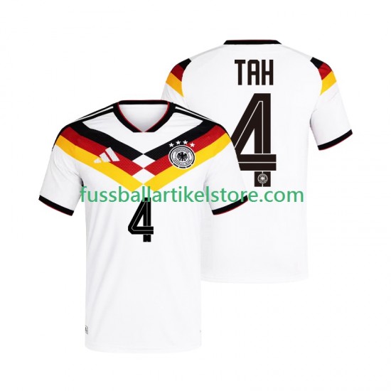 Deutschland Heimausrüstung Jonathan Tah 4 World Cup 2026 Herren Trikot S/S