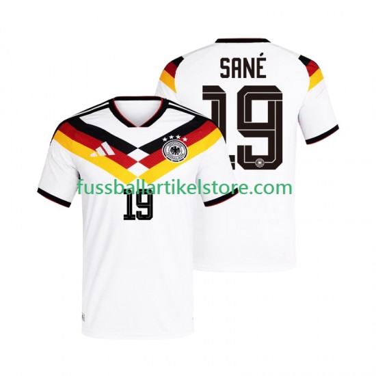 Deutschland Heimausrüstung Leroy Sane 19 World Cup 2026 Herren Trikot S/S