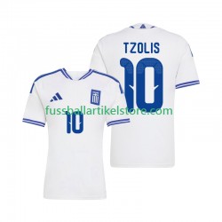 Griechenland Heimausrüstung Christos Tzolis 10 2026 Herren Trikot S/S