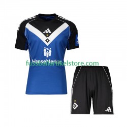 Hamburger SV Auswärtsausrüstung 2025-2026 Kinder Set(Trikot und Hose) S/S