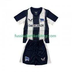 Hertha BSC Heimausrüstung 2025-2026 Kinder Set(Trikot und Hose) S/S