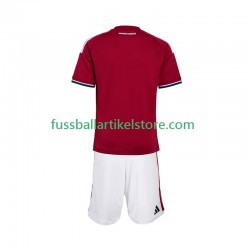 Ungarn Heimausrüstung World Cup 2026 Kinder Set(Trikot und Hose) S/S