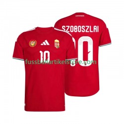 Ungarn Heimausrüstung Szoboszlai 10 World Cup 2026 Herren Trikot S/S