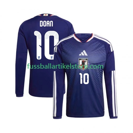 Japan Heimausrüstung Ritsu Doan 10 World Cup 2026 Herren Trikot L/S
