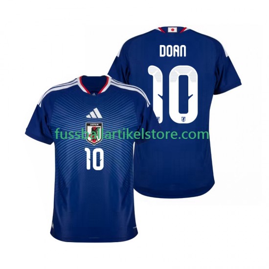 Japan Heimausrüstung Ritsu Doan 10 World Cup 2026 Herren Trikot S/S