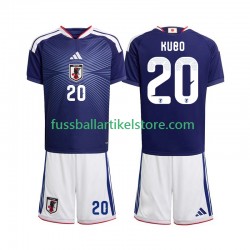 Japan Heimausrüstung Kubo 20 World Cup 2026 Kinder Set(Trikot und Hose) S/S