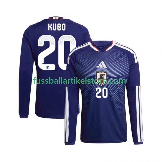 Japan Heimausrüstung Kubo 20 World Cup 2026 Herren Trikot L/S
