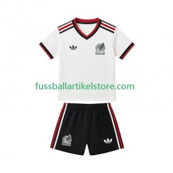 Mexiko Auswärtsausrüstung World Cup 2026 Kinder Set(Trikot und Hose) S/S