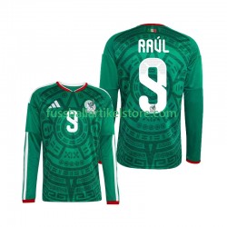 Mexiko Heimausrüstung Raul Jimenez 9 World Cup 2026 Herren Trikot L/S