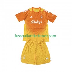 Nottingham Forest Ausweichausrüstung Torwart 2025-2026 Kinder Set(Trikot und Hose) S/S