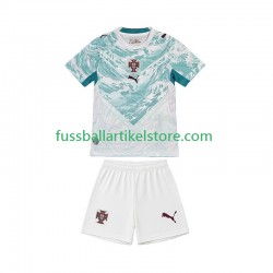 Portugal Auswärtsausrüstung World Cup 2026 Kinder Set(Trikot und Hose) S/S