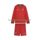 Portugal Heimausrüstung World Cup 2026 Kinder Set(Trikot und Hose) L/S